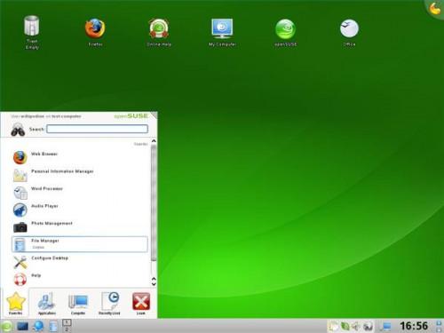 Cómo cambiar una pantalla con OpenSUSE