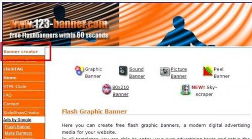 Cómo crear un Flash Banner gratuito