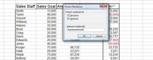 Cómo bloquear libros de Excel