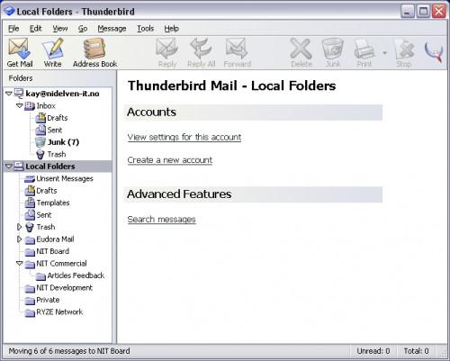 Cómo utilizar Thunderbird Email