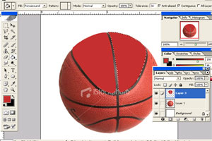Cómo hacer un baloncesto en Photoshop