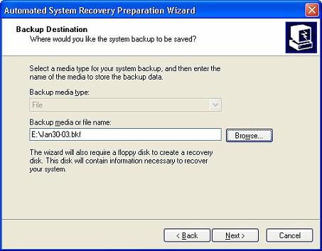 Cómo hacer un CD de restauración del sistema