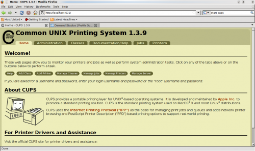 Cómo instalar una impresora HP a Ubuntu
