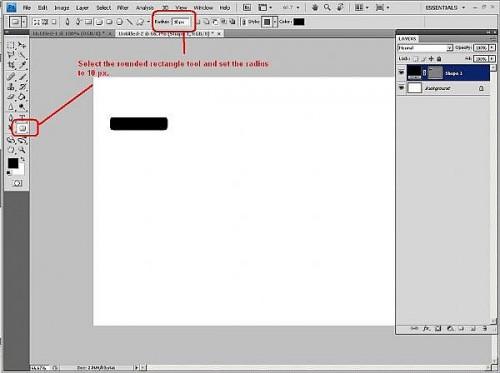 Cómo hacer que este botón fresco del Web con Adobe Photoshop CS4