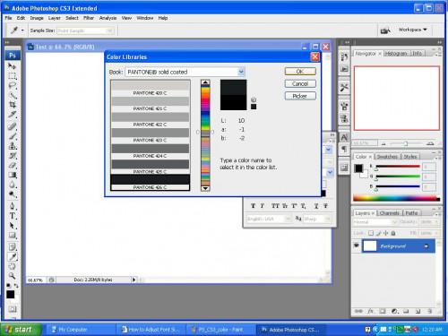 Cómo ajustar el tamaño de fuente, forma y color en Photoshop CS3