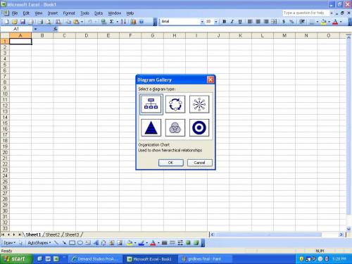 Cómo insertar un organigrama en Excel