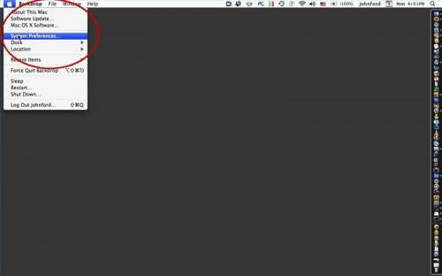Cómo ajustar las imágenes del escritorio para cambiar automáticamente en Mac OS X