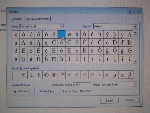 Cómo insertar símbolos en un documento de Microsoft Word