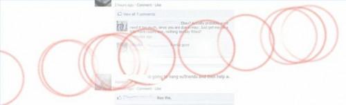 Cómo ver el círculos mágicos En Facebook utilizando el código de Konami