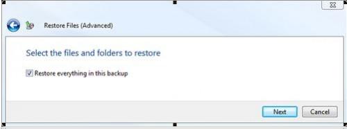 Cómo recuperar archivos en Windows Vista