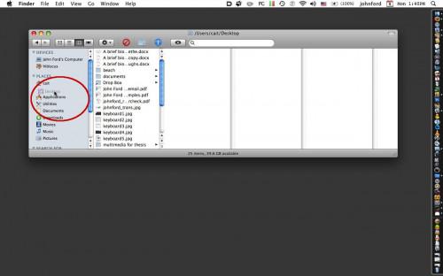 Cómo agregar y quitar elementos de la barra lateral del Finder en Mac OS X