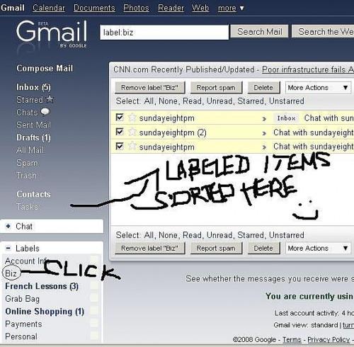Cómo crear etiquetas de Gmail