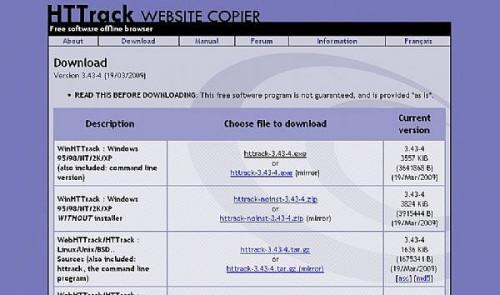 Cómo copiar un sitio web a su ordenador