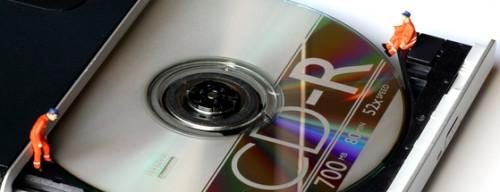 Cómo convertir un CD Burner para una grabadora de DVD
