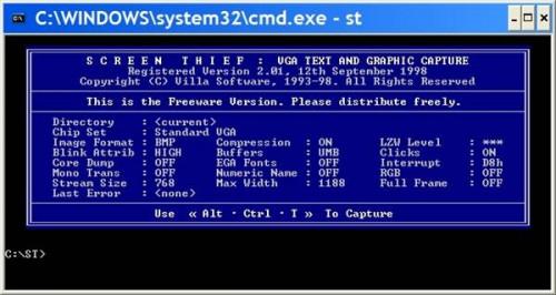 Cómo imprimir una pantalla de DOS