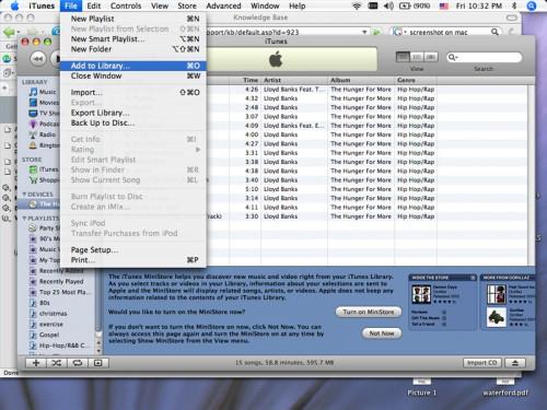 Cómo cargar un CD a la biblioteca de iTunes