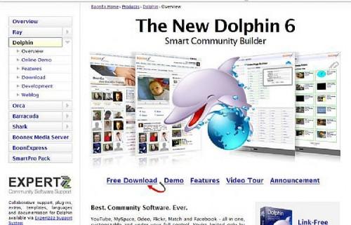 Cómo iniciar una red social con BoonEx Dolphin