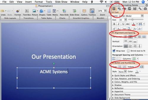 Cómo utilizar un Mac con PowerPoint