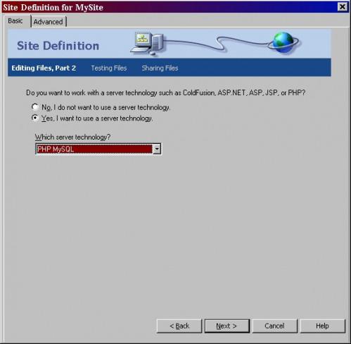 Cómo configurar un servidor de pruebas con Dreamweaver 9