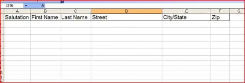 Cómo hacer etiquetas de dirección con Excel