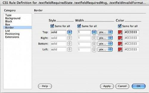 Cómo validar un campo de texto con Dreamweaver Forma widgets de Spry