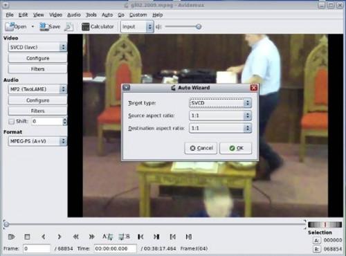 Cómo convertir AVI a MPEG-2 en Ubuntu