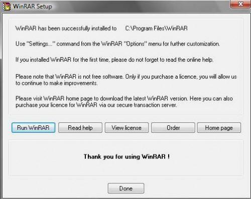 Cómo instalar WinRAR Software