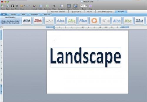 Cómo crear un documento horizontal en Word