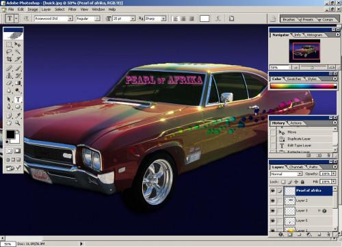 Cómo personalizar un coche en Photoshop