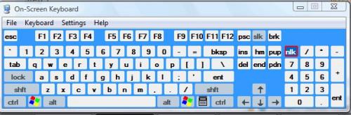 Cómo escribir con un teclado virtual