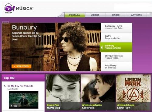 Acerca de Yahoo! Videos Musicales