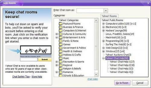 Cómo hacer que un salón de charla de grupo en Yahoo Messenger