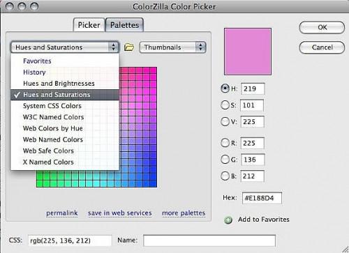 Cómo utilizar un plugin de Firefox para los colores Web