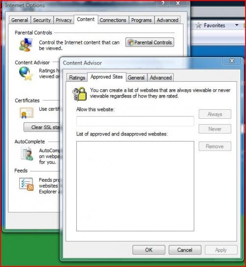 Cómo permitir o bloquear sitios web en Internet Explorer
