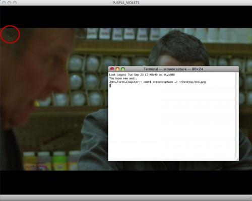 Cómo tomar capturas de pantalla de DVD en Mac OS X Leopard