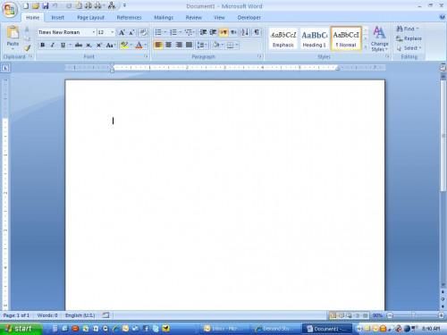 Cómo agregar Flechas de bloque en un documento de Microsoft Word 2007