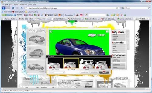 Cómo personalizar un coche en Internet?
