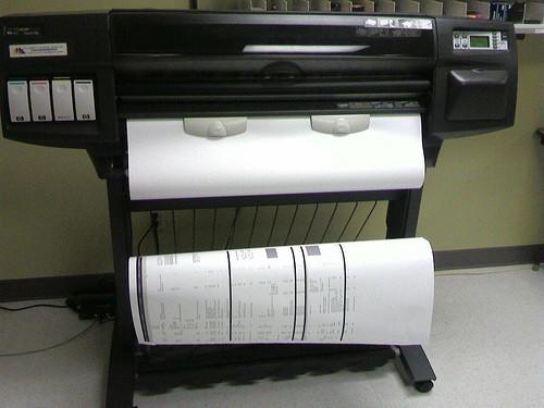 Descripción de una Impresora Plotter