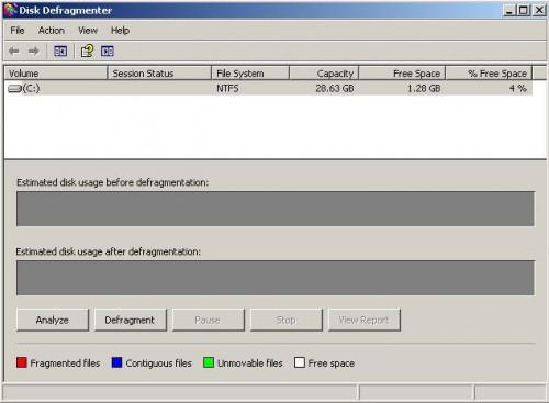 Cómo optimizar un disco duro de Windows XP