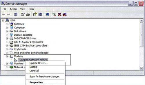 Cómo reparar DUN en Windows XP