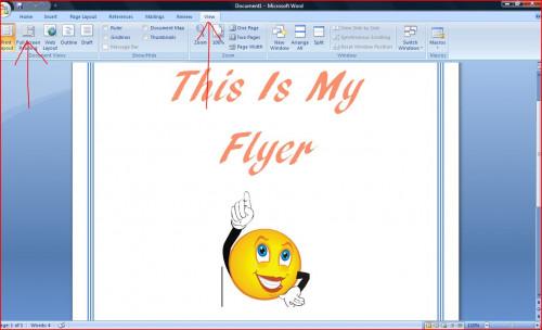 Cómo hacer un folleto en Microsoft Word 2007