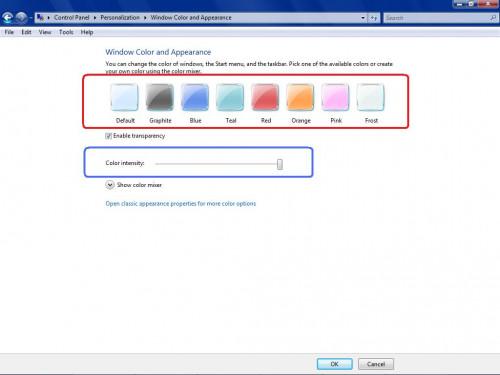 Cómo cambiar Windows Vista Color y apariencia