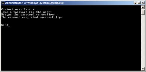 Cómo cambiar una contraseña de Windows XP desde el símbolo del sistema