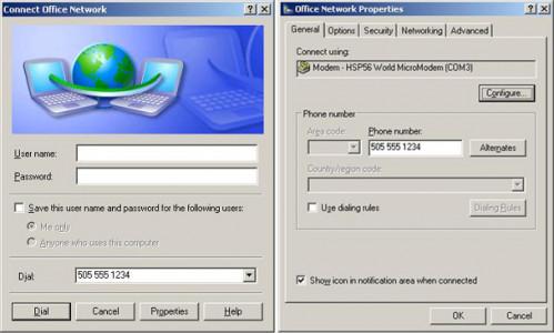 Cómo instalar un adaptador de acceso telefónico en Windows XP