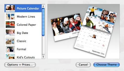Cómo utilizar iPhoto para crear un calendario en un Mac