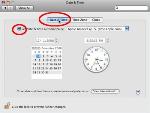 Cómo cambiar la fecha y la zona horaria en Mac OS X