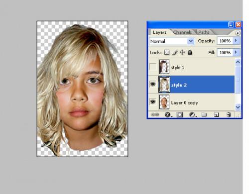 Cómo cambiar peinados en Photoshop