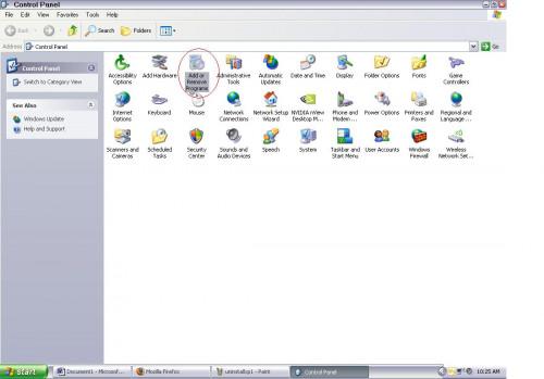 Cómo desinstalar programas en Windows XP