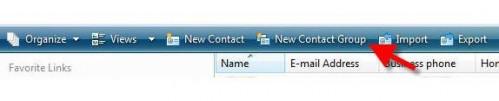 Cómo crear una lista de correo con Windows Mail