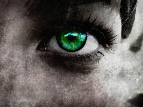 Cómo pintar los ojos verdes en Photoshop